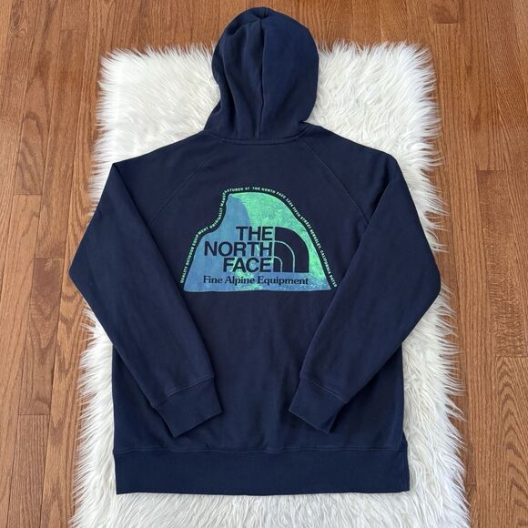The North Face Fleece Hoodie Women’s Medium Alpine Lined Sweatshirt Pullover - Picture 1 of 6